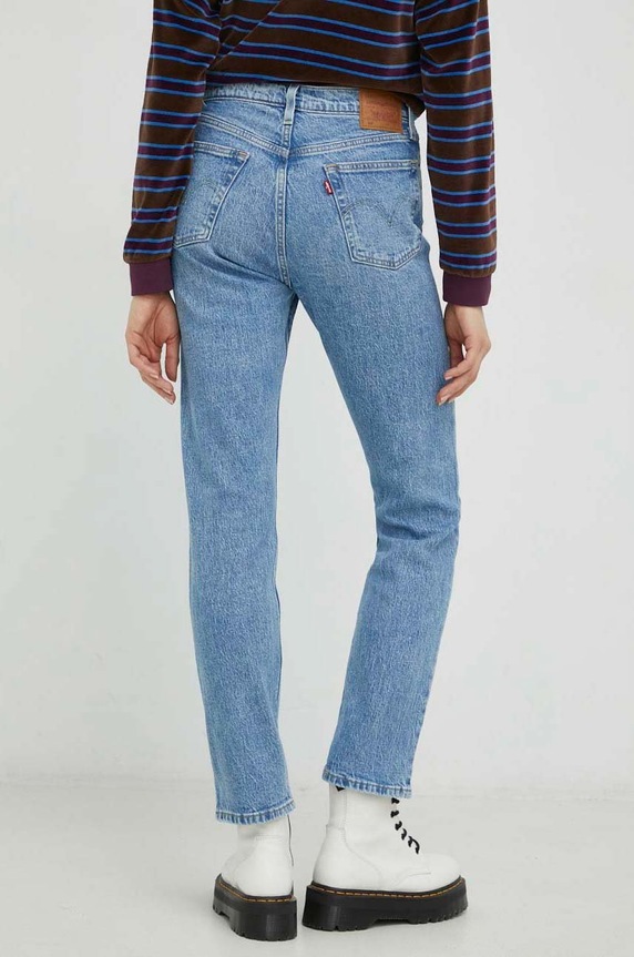 Odjeća Traperice Levi's 501® JEANS FOR WOMEN 12501.0415 plava