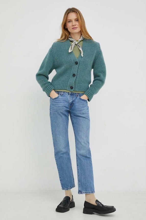 Kavbojke Levi's Middy modra A4690.0002