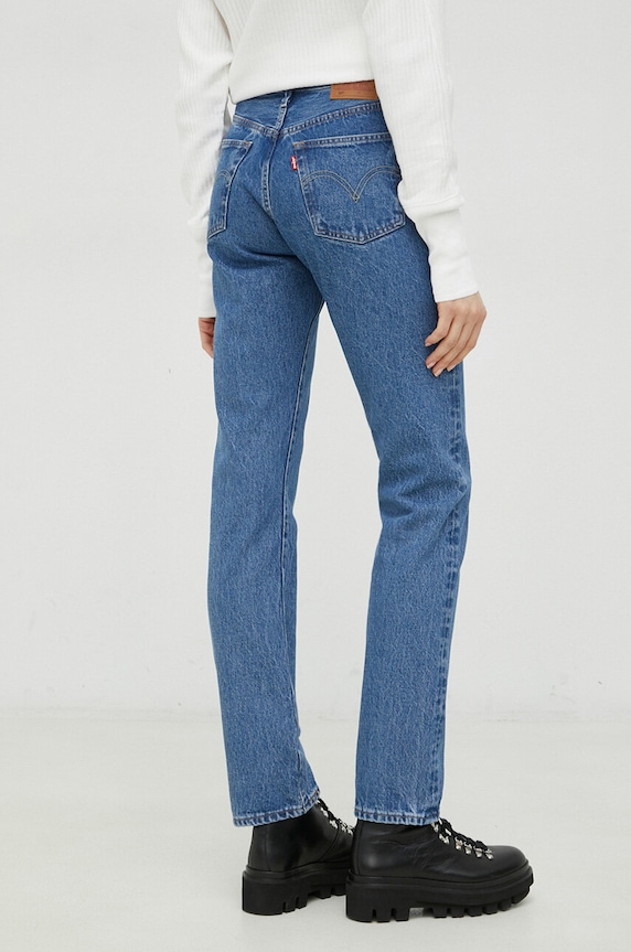 Odjeća Traperice Levi's 501® JEANS FOR WOMEN 12501.0438 plava