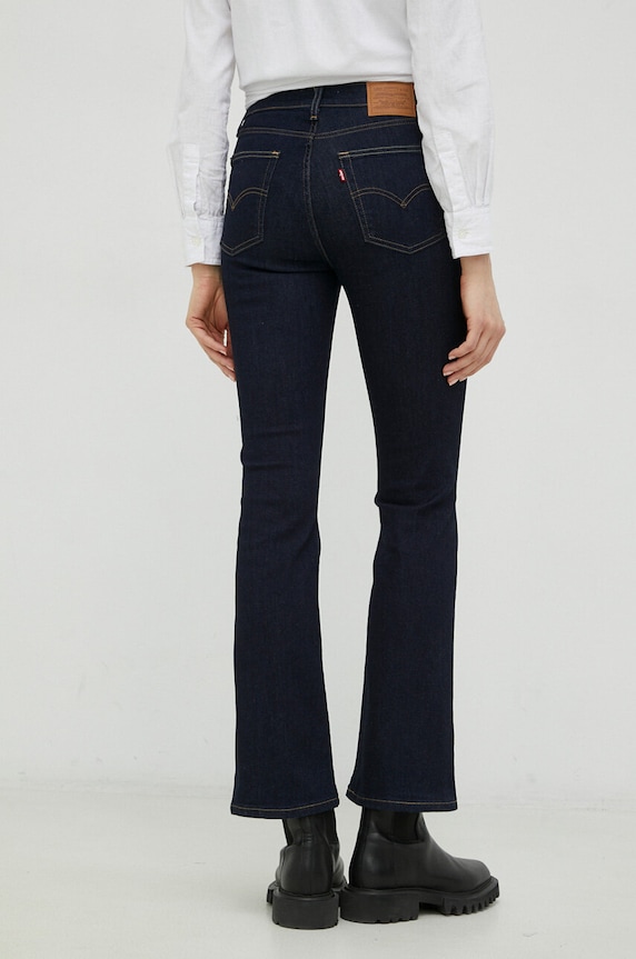 Odjeća Traperice Levi's 725 HIGH RISE BOOTCUT 18759.0122 mornarsko plava