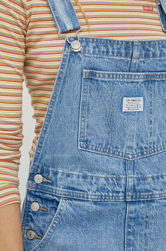 Džínové lacláče Levi's 85315.0016 modrá