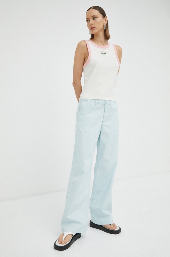 Levi's spodnie bawełniane A4674.0002 niebieski SS23