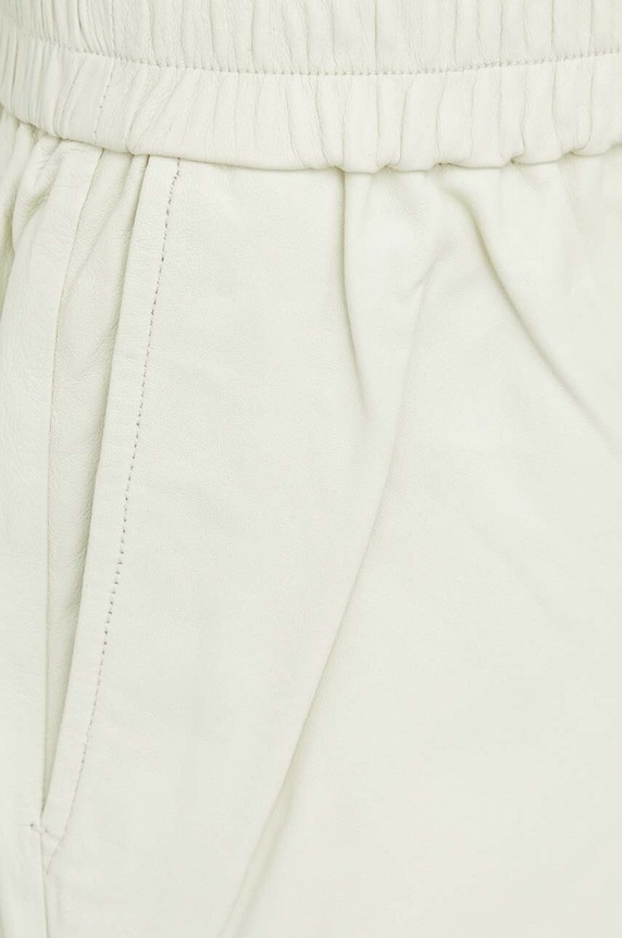 Herskind pantaloni scurti de piele Lava bej 4750940