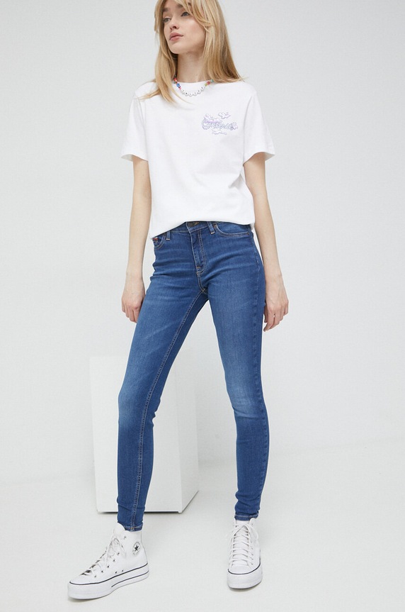 Tommy Jeans jeansy niebieski DW0DW15489.PPYX
