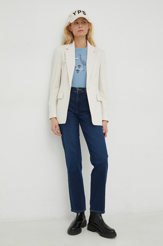 Wrangler jeansy W26RCY37Q granatowy SS23