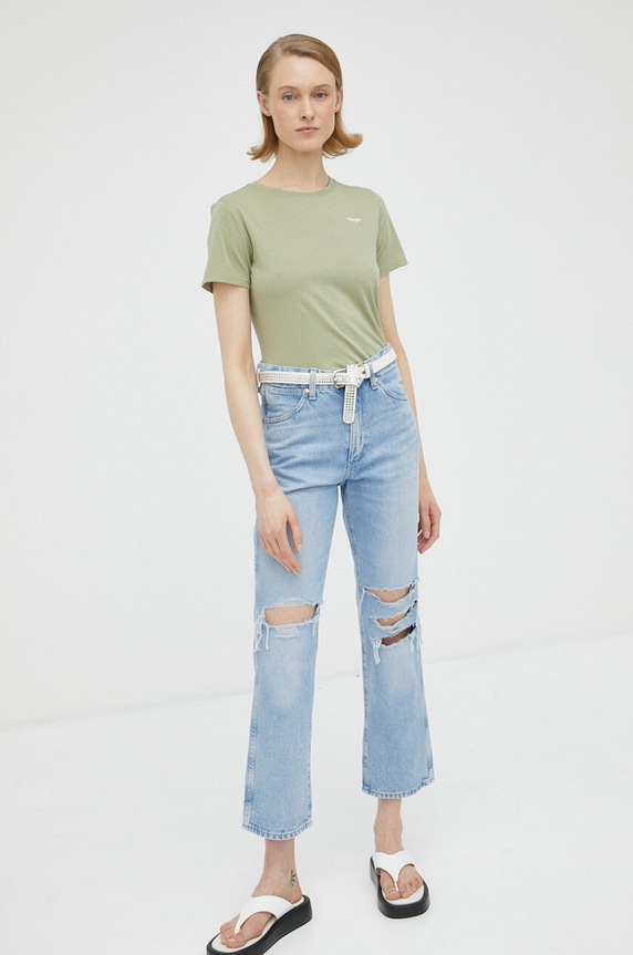 Džíny Wrangler Wild West W2H2DE32Y modrá SS23