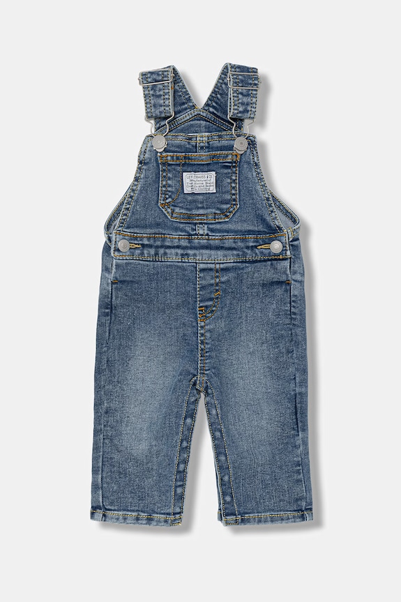 Levi's ogrodniczki niemowlęce ogrodniczki niebieski 6ED533