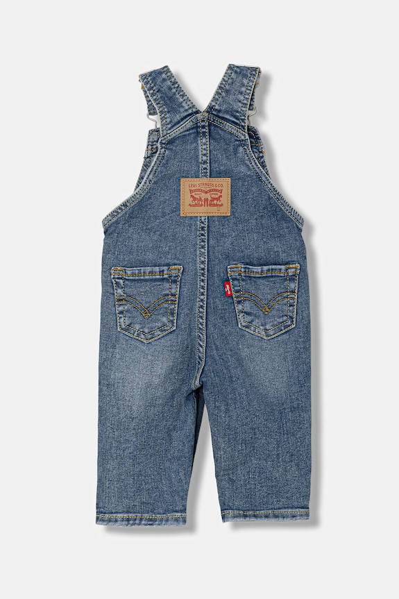 Levi's ogrodniczki niemowlęce 6ED533 niebieski SS26