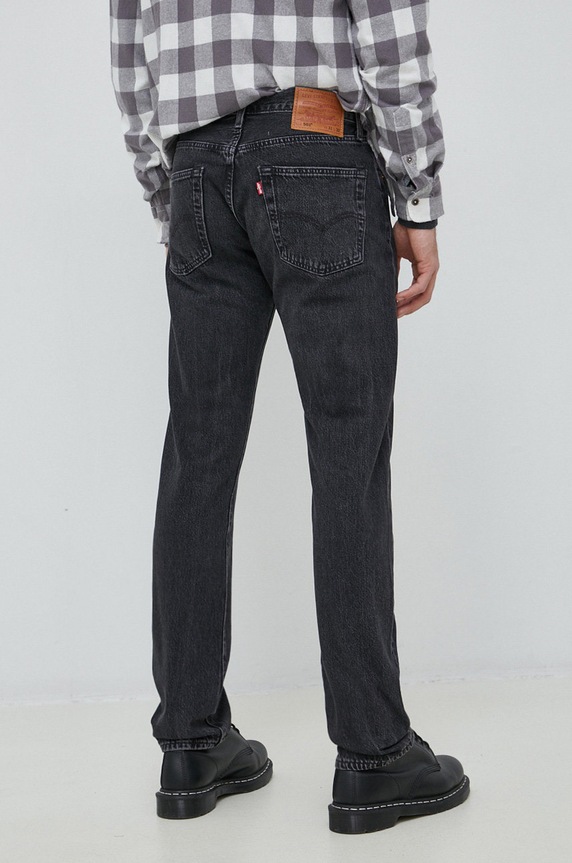 Ρούχα Τζιν παντελόνι Levi's 501 00501.3371 μαύρο