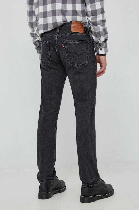 Ρούχα Τζιν παντελόνι Levi's 501 00501.3371 μαύρο