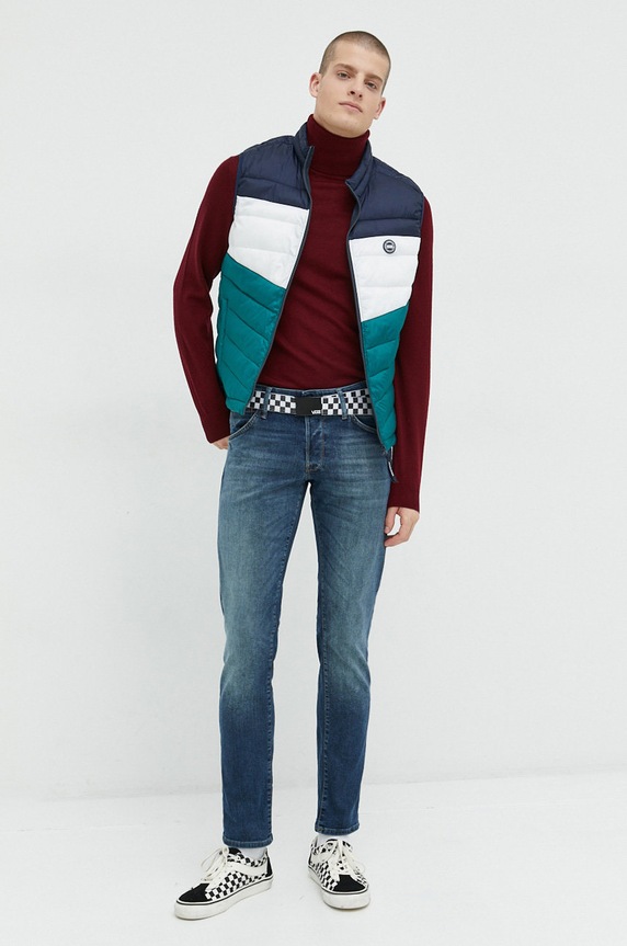 Jack & Jones jeansy JJIGLENN 12223628.BlueDenim niebieski SS23