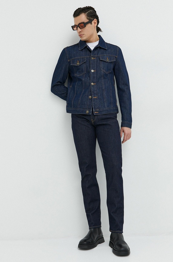 Rifle Levi's 502 Taper 29507.0280 tmavomodrá AA00