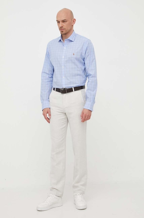 Брюки United Colors of Benetton прямой бежевый 493ZUF01X.600