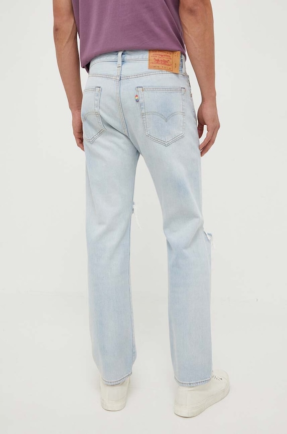 Îmbrăcăminte Levi's jeansi 501 79830.0272 albastru