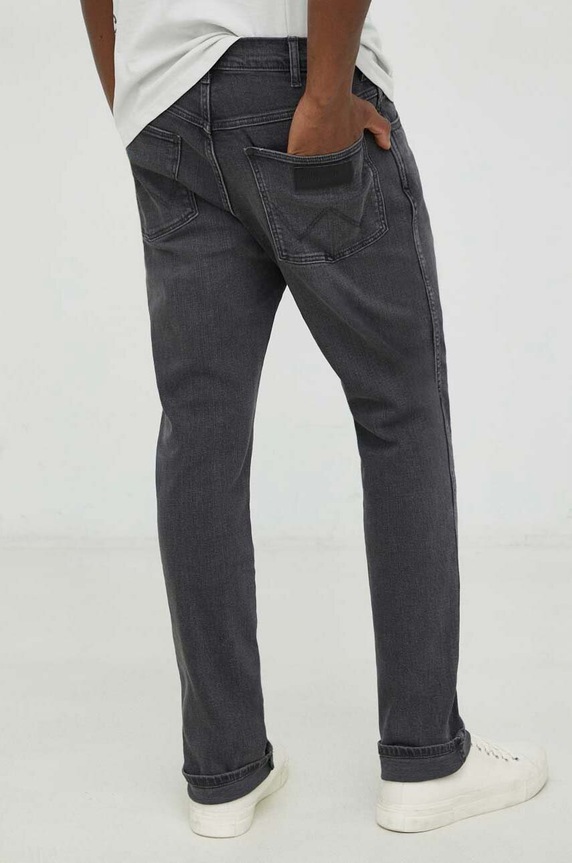 Odzież Wrangler jeansy River W17T29Z79 szary