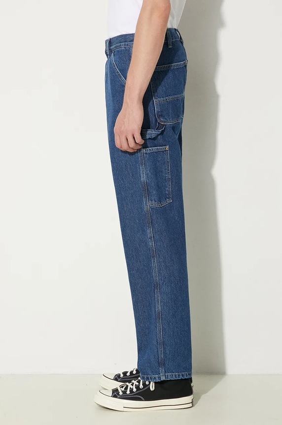 Дрехи Дънки Carhartt WIP Single Knee Pant I032024 син
