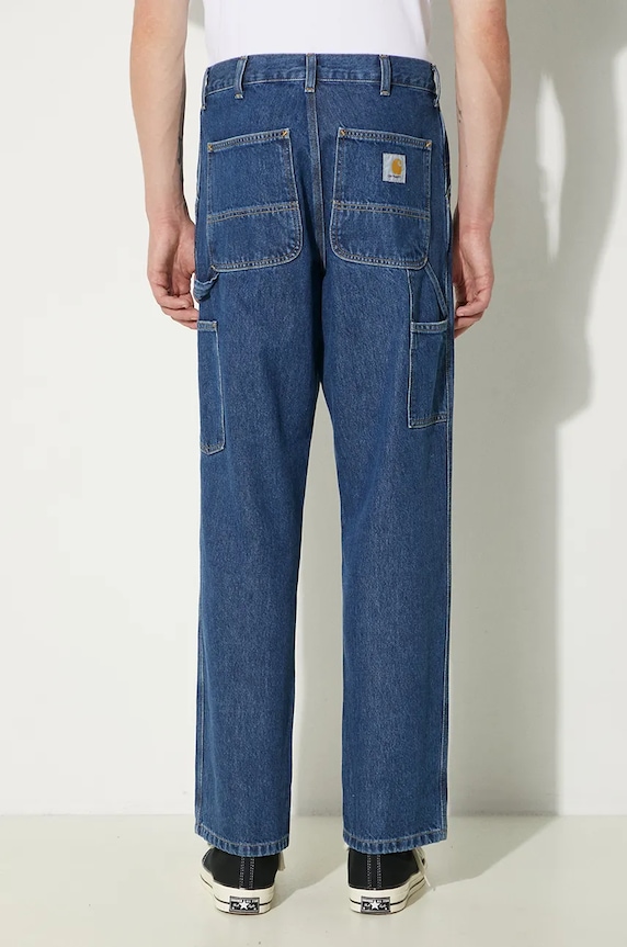 Дънки Carhartt WIP Single Knee Pant син I032024
