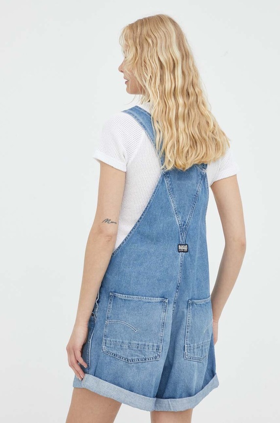 Ruházat G-Star kantáros farmernadrág D23331.D313 kék