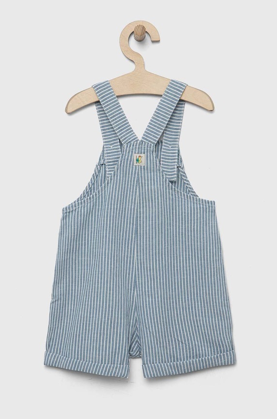 United Colors of Benetton kifordítható baba kezeslábas 47PQAT00N.W.SEASONAL kék SS23