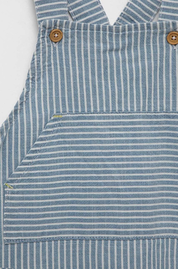 Lány United Colors of Benetton kifordítható baba kezeslábas 47PQAT00N.W.SEASONAL kék