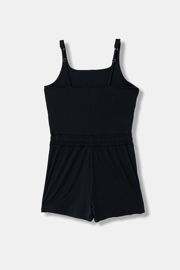 Παιδική ολόσωμη φόρμα Abercrombie & Fitch KI259.3085 μαύρο SS23