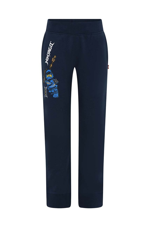 Lego gyerek pamut melegítőnadrág dzsörzé sötétkék 12010822.B