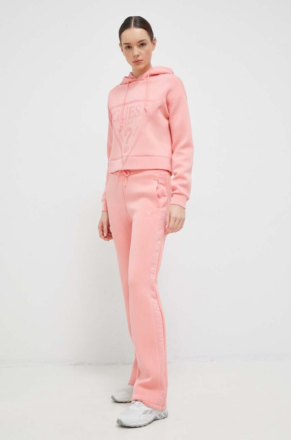 Spodnji del trenirke Guess V3RB21.K7UW2 roza SS26