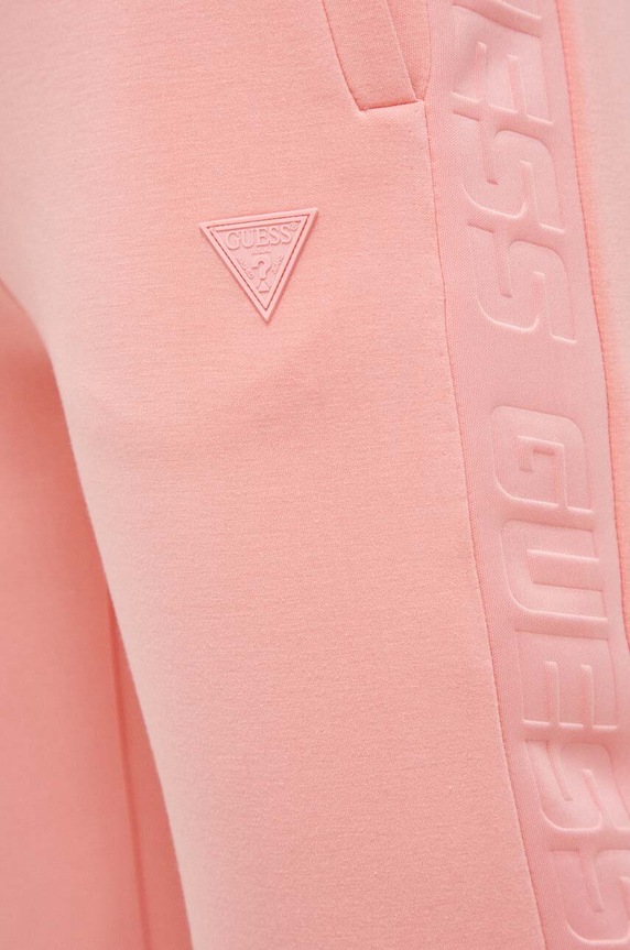 Spodnji del trenirke Guess roza V3RB21.K7UW2