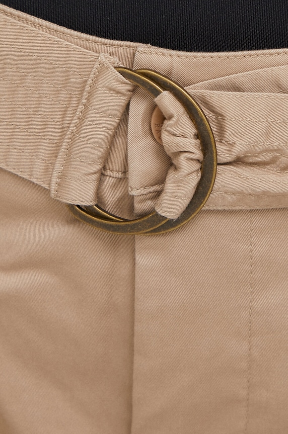 Lauren Ralph Lauren spodnie beżowy 200876606