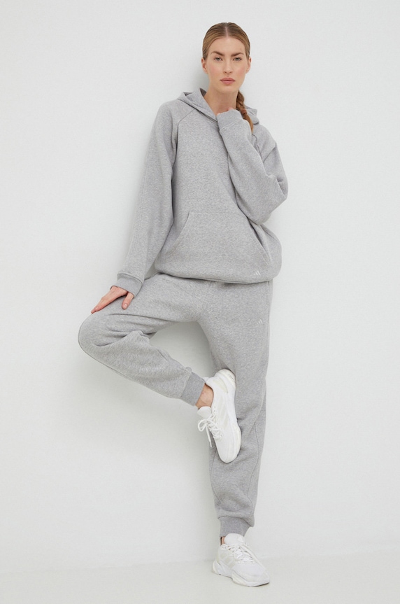 Спортен панталон adidas HK0442 сив SS23