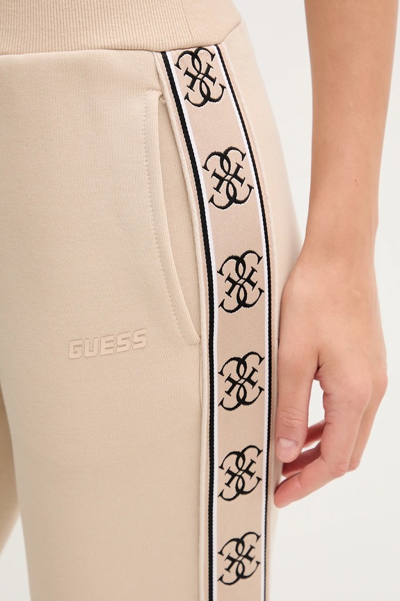 Спортивні штани Guess BRITNEY V2YB15.KB3P2 бежевий