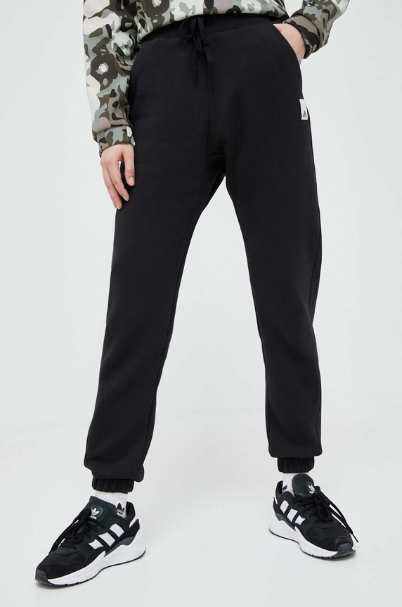 Tepláky adidas pletenina černá HZ4368