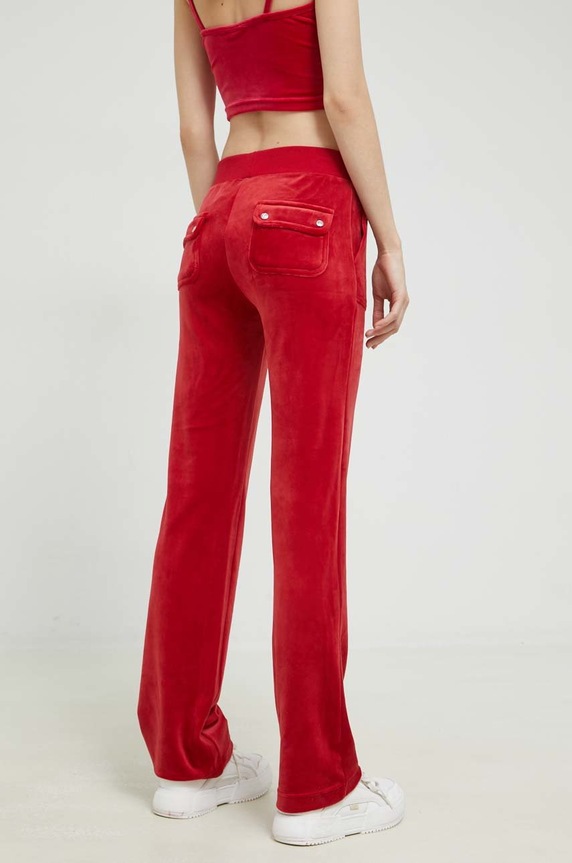 Oblečenie Tepláky Juicy Couture Del Ray JCAP180.122 červená