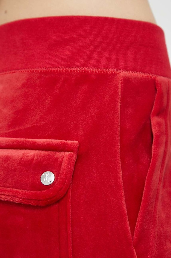 Tepláky Juicy Couture Del Ray červená JCAP180.122