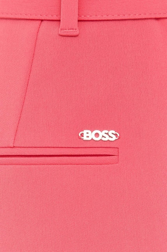 BOSS spodnie Tapiah różowy 50490037