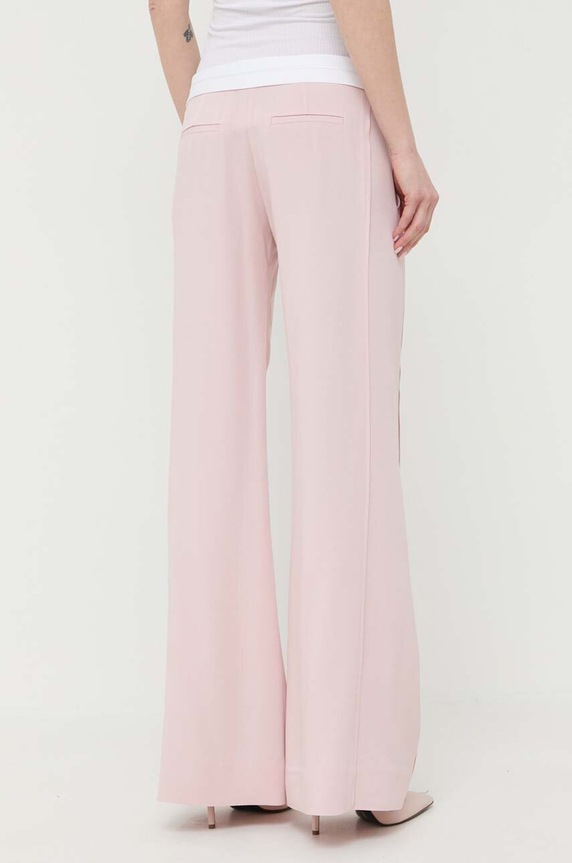 Ρούχα Παντελόνι Victoria Beckham 1223WTR004763F ροζ