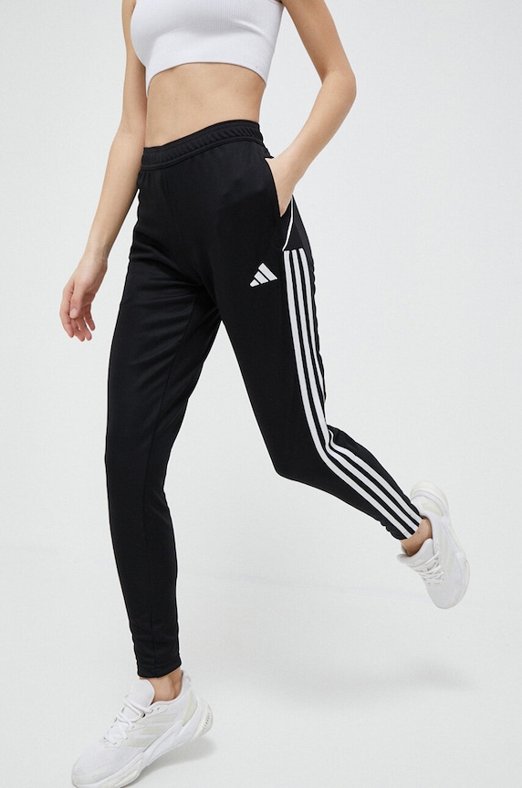 adidas Performance spodnie treningowe Tiro 23 League aplikacja czarny HS3494