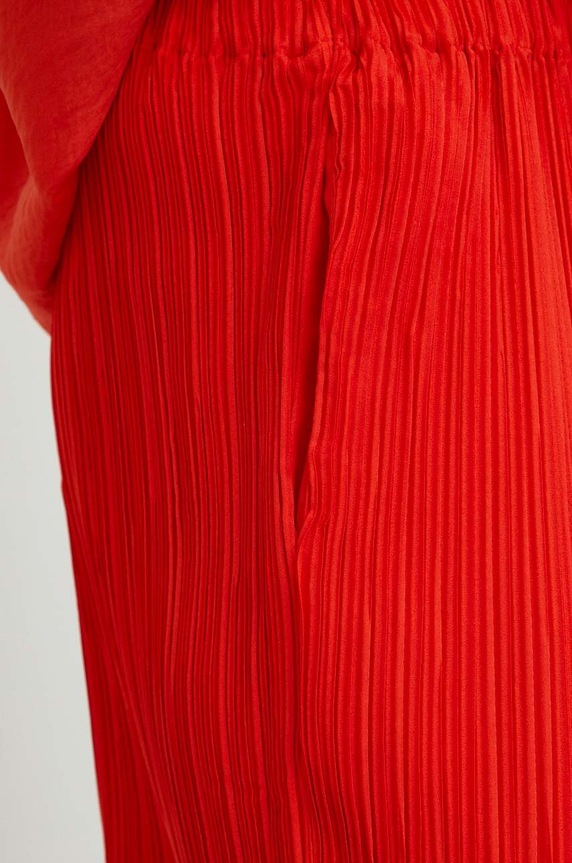 Παντελόνι Samsoe Samsoe πορτοκαλί F23100171