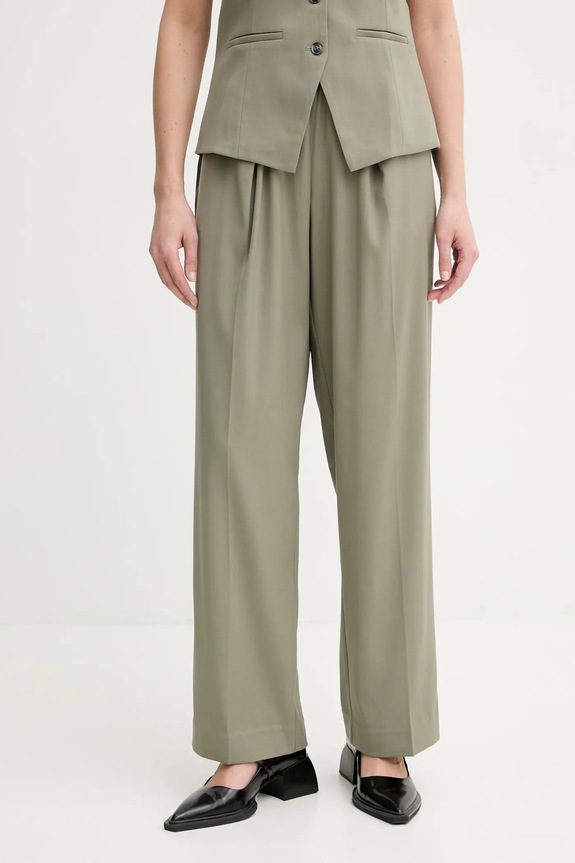 Samsoe Samsoe pantaloni JULIA verde F23100048