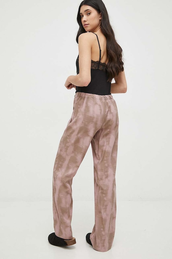 Pyžamové nohavice Calvin Klein Underwear 000QS6850E.PPYX béžová SS23