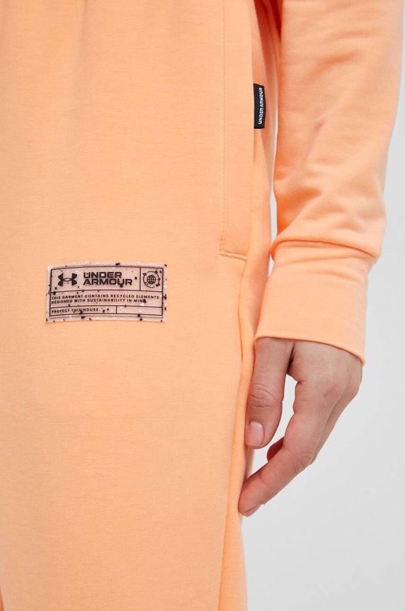 Tepláky Under Armour oranžová 1377175.D
