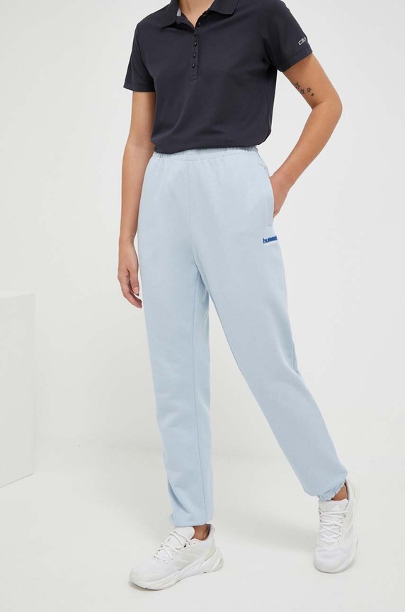 Tepláky Hummel 219221 modrá SS23