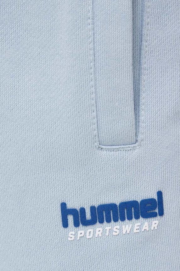 Tepláky Hummel modrá 219221