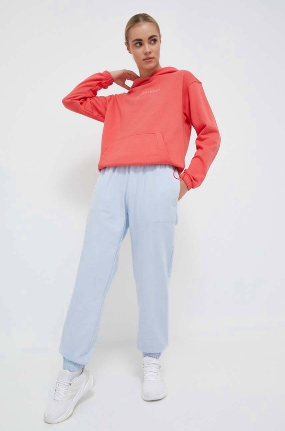 Helly Hansen pantaloni de trening tricotaj albastru 53982