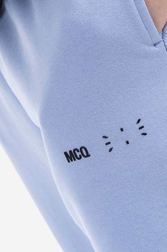 MCQ cotton joggers blue 676944RSJ765355