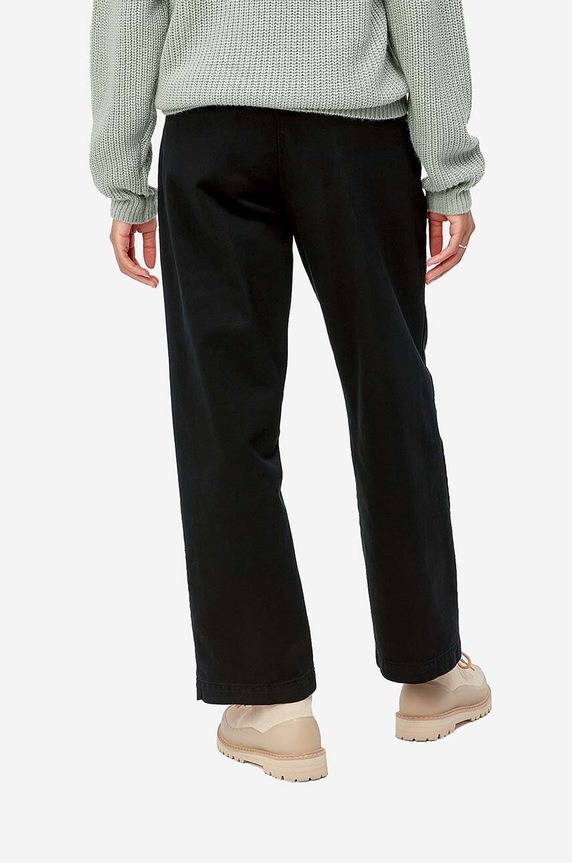 Carhartt WIP pantaloni in cotone Cara I029802 nero SS24