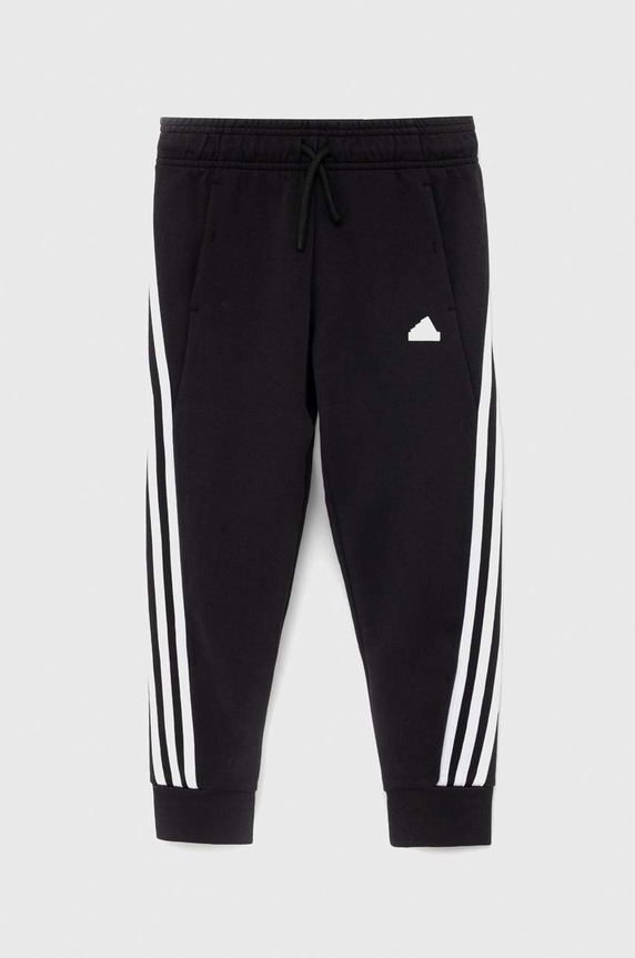 Dětské tepláky adidas G FI 3S pletenina černá IC0116
