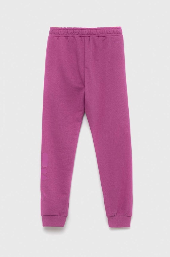 Fila pantaloni de trening pentru copii FAT0110.G violet AW24