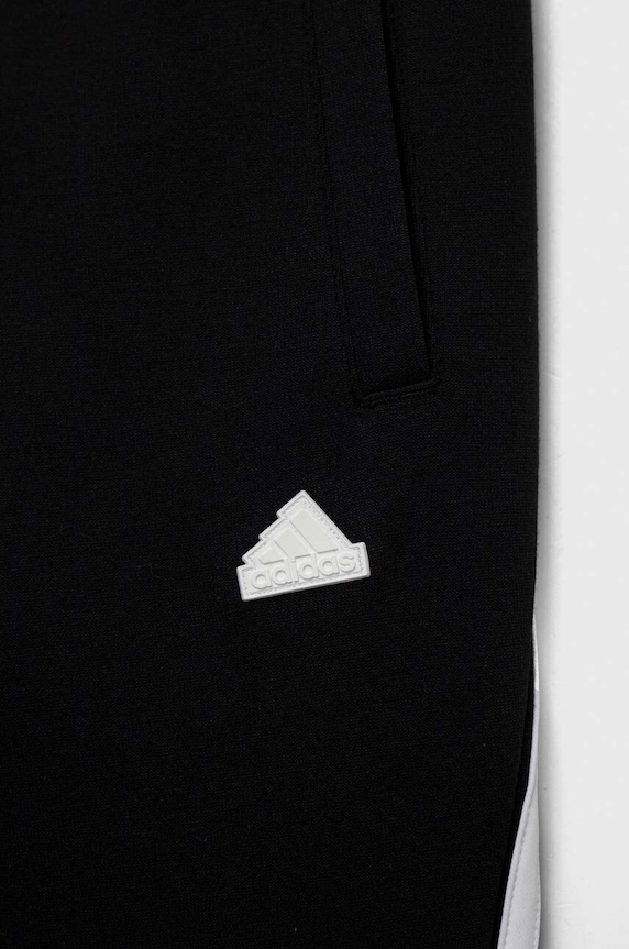 Dětské tepláky adidas U FI 3S černá HR6313