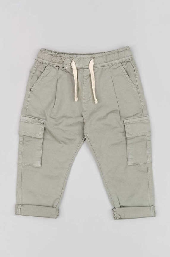 zippy pantaloni copii ZBBAP0401.23003 gri SS23